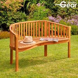 Garden Gear - Acacia 3-Person Banana Bench